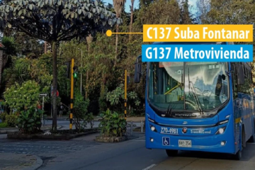 Ruta C137 Suba Fontanar-G137 con cambios