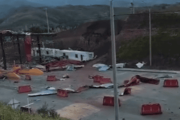 ÚLTIMA HORA: Explosión afectó peaje en construcción en Mondomo, Cauca