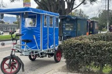 Policía Nacional anuncia controles a bicitaxis en Suba