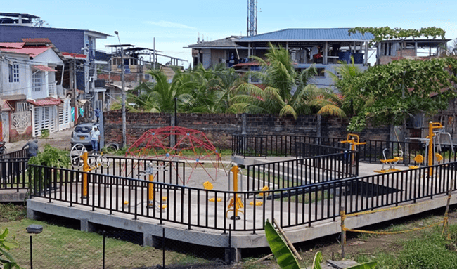 Tumaco recuperó un espacio abandonado y lo convirtió en un parque para la comunidad