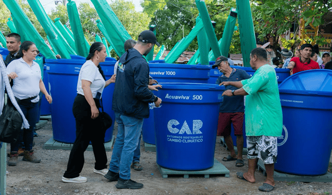 Comunidades de Cundinamarca recibirán más sistemas para almacenar aguas lluvias ante la llegada de El Niño