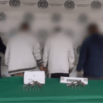 Tres hombres señalados de cometer un homicidio en Usme fueron capturados tras enfrentarse a la Policía