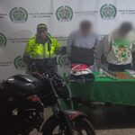 ¡La maleta los delató! Dos hombres fueron capturados con varias sustancias en Antonio Nariño