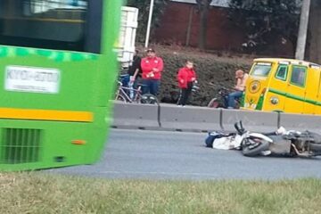 Última Hora: Motociclista murió tras choque con una volqueta en Fontibón