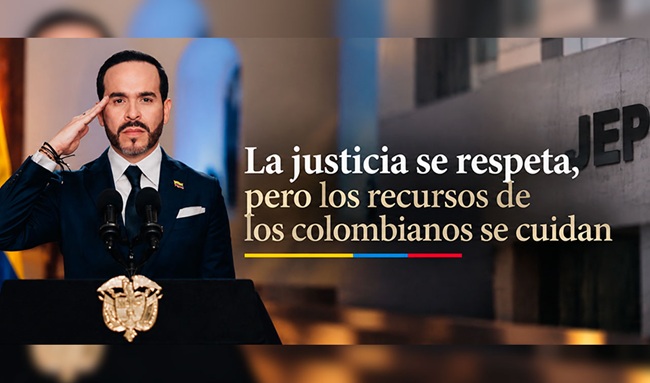 Presidente Abelardo De La Espriella: “Los recursos de los colombianos se cuidan”