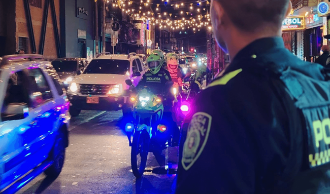 1.400 policías reforzarán la seguridad en Bogotá durante Amor y Amistad
