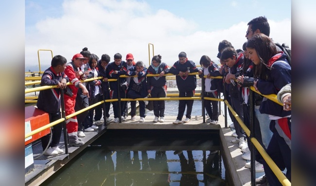 Más de 500 personas recorrieron las plantas de agua de Tunja