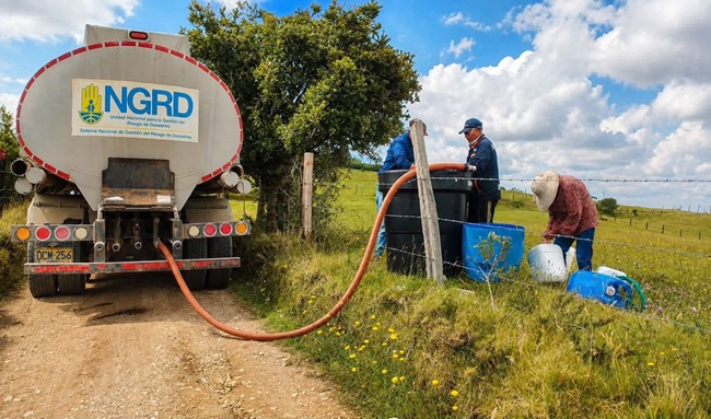 Boyacá registra dificultades de abastecimiento de agua en siete municipios más