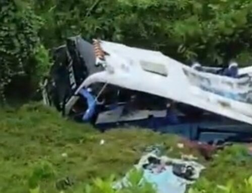 Accidente de bus deja varios heridos en Puerto Berrío Antioquia