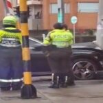 Siniestro vial en Usaquén: vehículo terminó contra un poste en la carrera 9 con calle 147