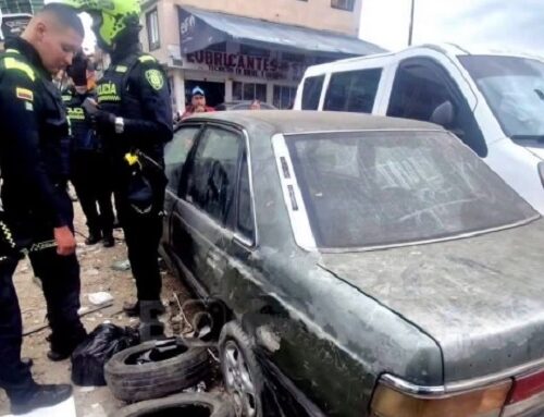 Encuentran cuerpo sin vida dentro de un vehículo abandonado en Aures, Suba