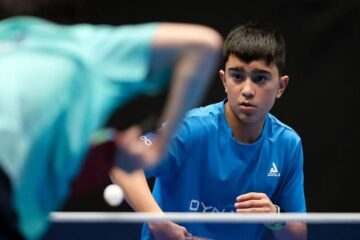 Emanuel Otálvaro le da un oro histórico a Colombia en el tenis de mesa