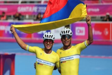 Colombia arrasa en la pista y hace historia en Suramérica.