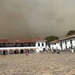 Última hora: se complica el incendio forestal en Villa de Leyva