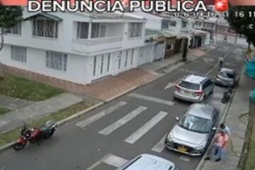 En solo cuatro minutos desvalijaron el carro del hijo del actor ‘Flaco’ Solórzano en Cedritos