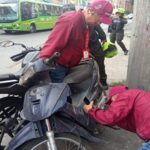 Intento de hurto de motocicleta genera preocupación entre habitantes de Aures Dos, Suba