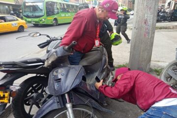 Intento de hurto de motocicleta genera preocupación entre habitantes de Aures Dos, Suba