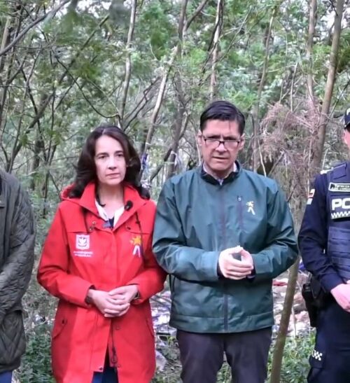 Intervienen el Mirador para la Paz para prevenir incendios en los cerros de Bogotá