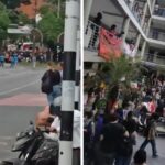 Cerca de 350 personas marcharon en Medellín por la autonomía universitaria