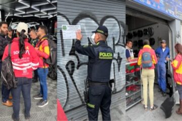 Operativo en Barrios Unidos dejó tres establecimientos cerrados