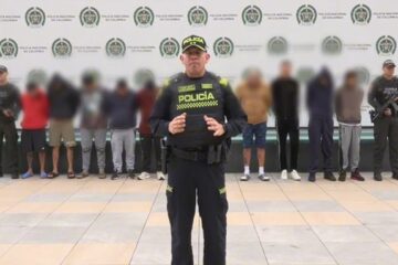 Golpe a la extorsión en Bogotá: 20 capturados en operativo policial