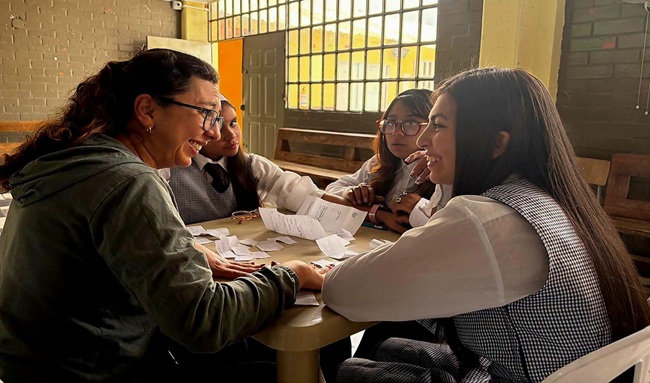 Usaquén construye ciudad desde los colegios: jóvenes participan en estrategia contra el acoso sexual