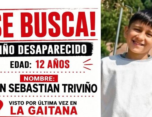 Buscan a Juan Sebastián Triviño, niño de 12 años desaparecido en La Gaitana, Suba