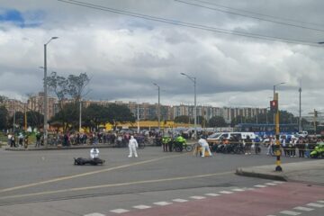 Fatal accidente de tránsito genera cierre y fuertes complicaciones de movilidad en Suba