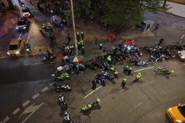Bogotá refuerza controles contra los piques ilegales: 196 comparendos y 31 vehículos inmovilizados