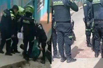Muere hombre tras detención policial en Bogotá; apartan a 7 policías