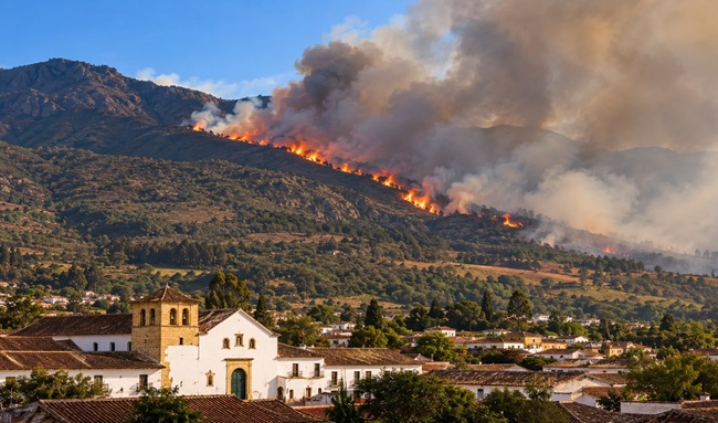Incendio en Boyacá alcanza 90 % de control