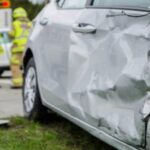 Siniestro vial en Usaquén deja daños materiales
