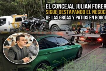 Concejal Julian Forero cuestiona negocio de grúas y patios en Bogotá