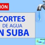 Última hora: Daño en tubería obliga a suspender el servicio de agua en varios sectores de Suba