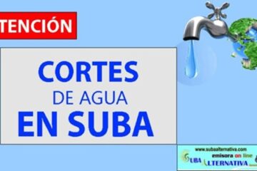 Última hora: Daño en tubería obliga a suspender el servicio de agua en varios sectores de Suba
