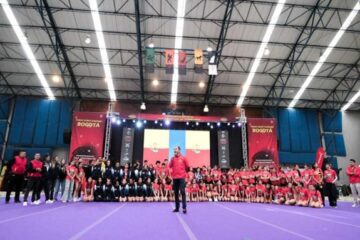 Suba fue escenario de competencia internacional de porrismo