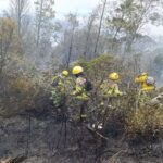 Incendio en Villa de Leyva y Chiquiza llega a su etapa final