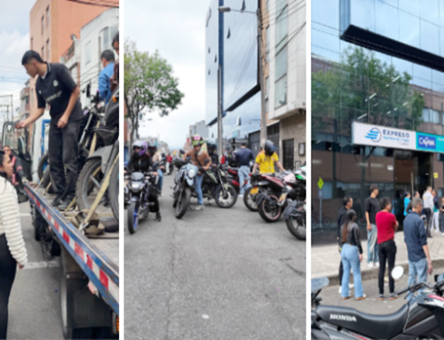 Bogotá adelanta controles contra el malparqueo: operativo en en la calle 72 dejó 13 comparendos en Barrios Unidos