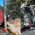 Tres heridos tras volcamiento de dos tractocamiones en vía Ibagué–Bogotá