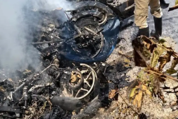 Cinco heridos y siete motos incineradas tras disturbios en Palermo, Huila