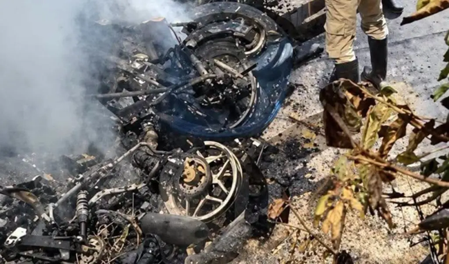Cinco heridos y siete motos incineradas tras disturbios en Palermo, Huila
