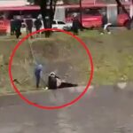 Dos hombres cayeron a un canal en Bogotá y fueron arrastrados por las lluvias
