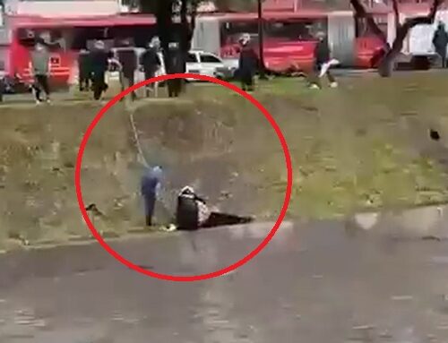 Dos hombres cayeron a un canal en Bogotá y fueron arrastrados por las lluvias