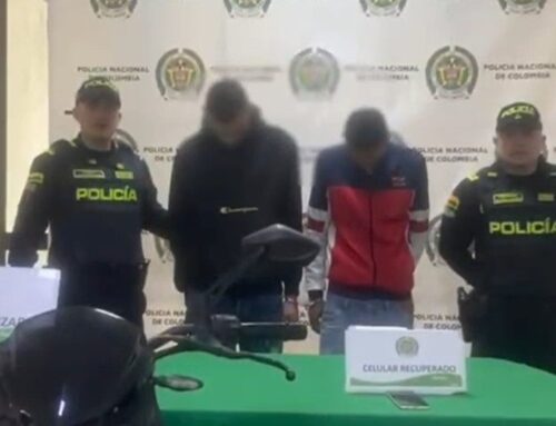Intentaron escapar por una ciclorruta en Bogotá, pero fueron capturados por hurto