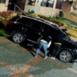 Robo de autopartes en Cedritos quedó registrado en cámaras de seguridad