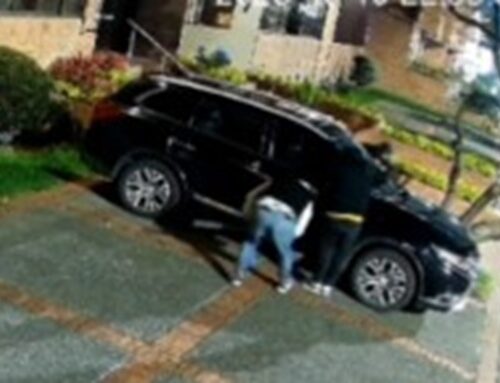 Robo de autopartes en Cedritos quedó registrado en cámaras de seguridad