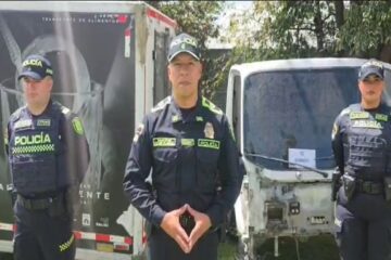 La denuncia ciudadana fue clave para hallar un furgón hurtado avaluado en 150 millones.