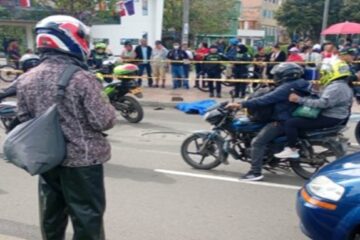 Tragedia vial en Suba: una mujer murió y un motociclista resultó gravemente herido