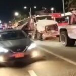 Tractocamión varado provocó fuerte trancón en la avenida Boyacá con calle 138, en Suba