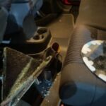 ¡Siguen los robos en Usaquén! Delincuentes rompieron los vidrios de un vehículo y se llevaron computadores y bolsos